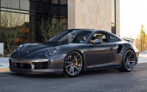 Porsche 911 Turbo S by R1 Motorsport on ADV.1 Wheels (ADV5.2 M.V2 SL) 2019 года